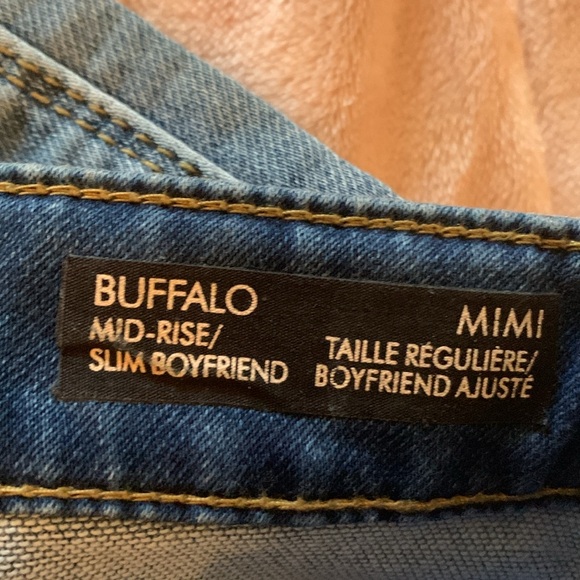 Buffalo Jeans Mid-Rise, Slim, Boyfriend Jeans - Picture 3 of 4